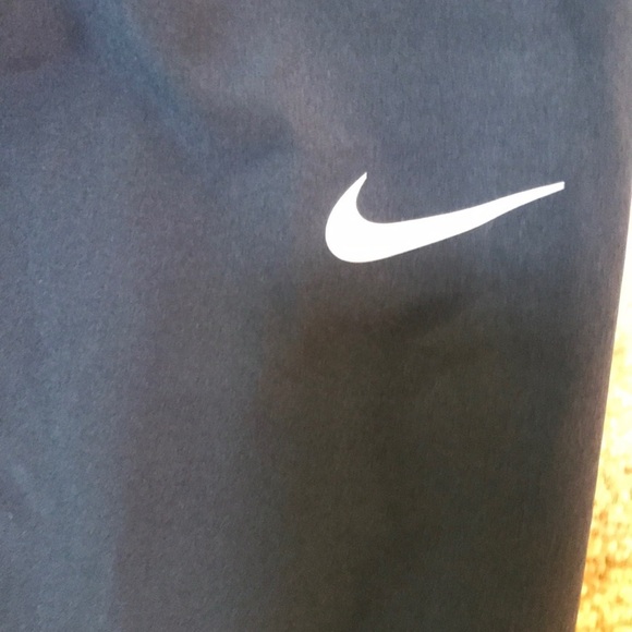 New! NIKE Size S Navy mid rise full length tights - Picture 5 of 8